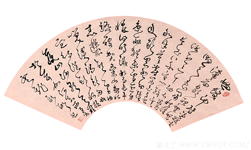 顾新敏作品 《岳飞〈满江红〉》